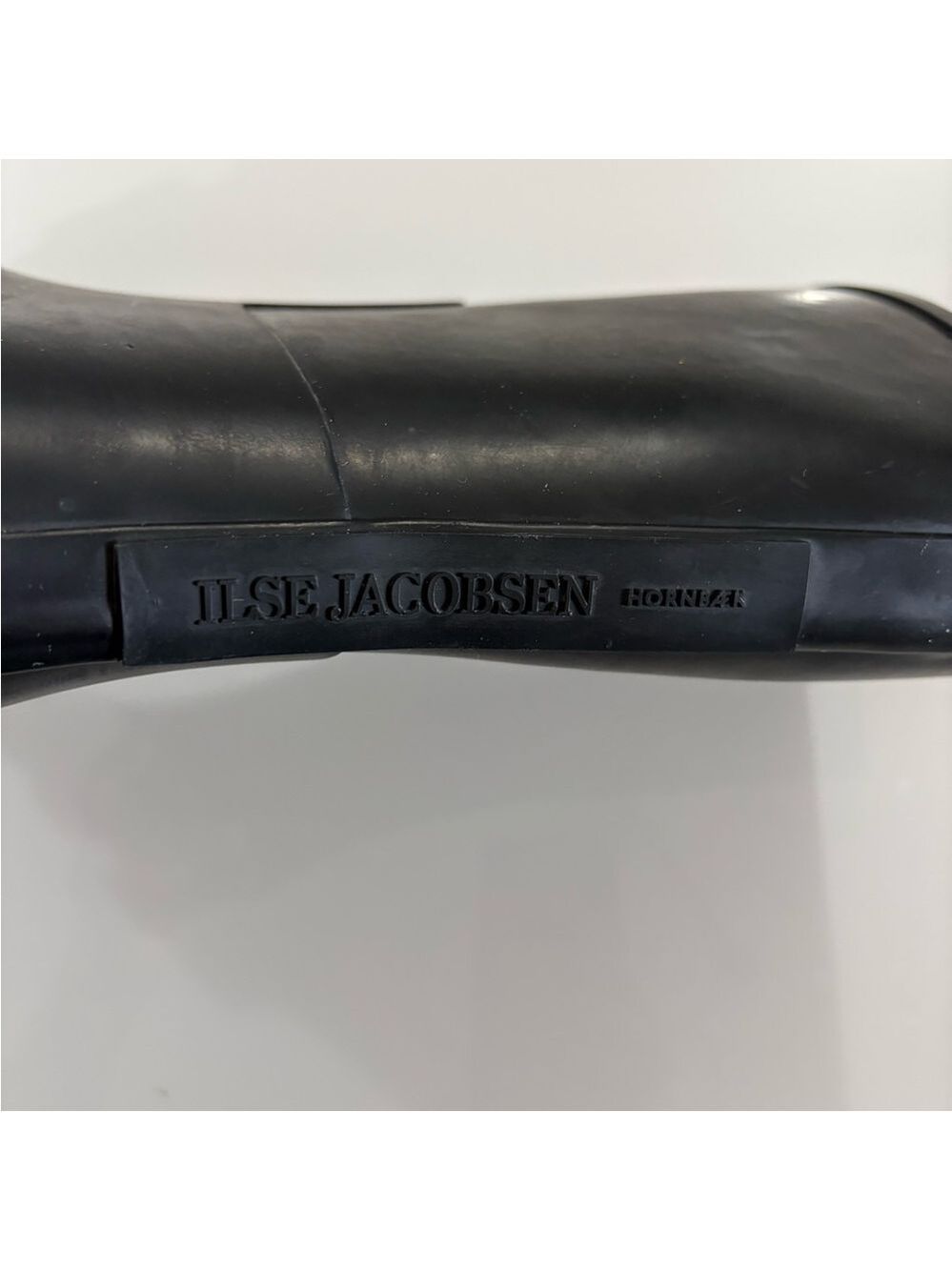 ILSE JACOBSEN Black Winter Rain Boots with Chunky Sole NWT size 7 - Picture 7 of 11